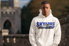 Nissan Skyline R34 GT-R Hoodie – JDM Car Enthusiast Pullover for Tuners & Street Racing Fans