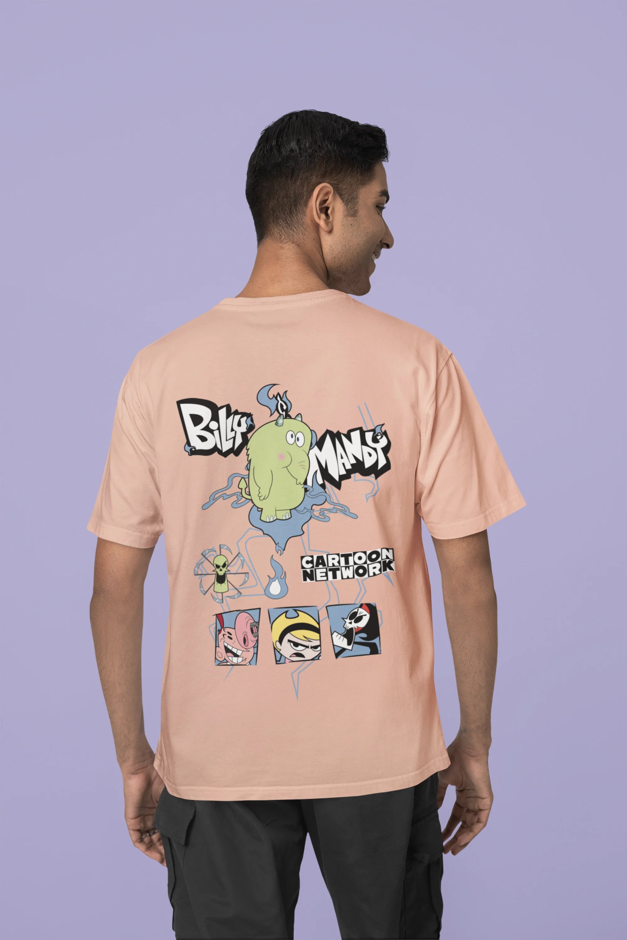 Billy and Mandy Oversized T-Shirt – Cartoon Network Classic Streetwear