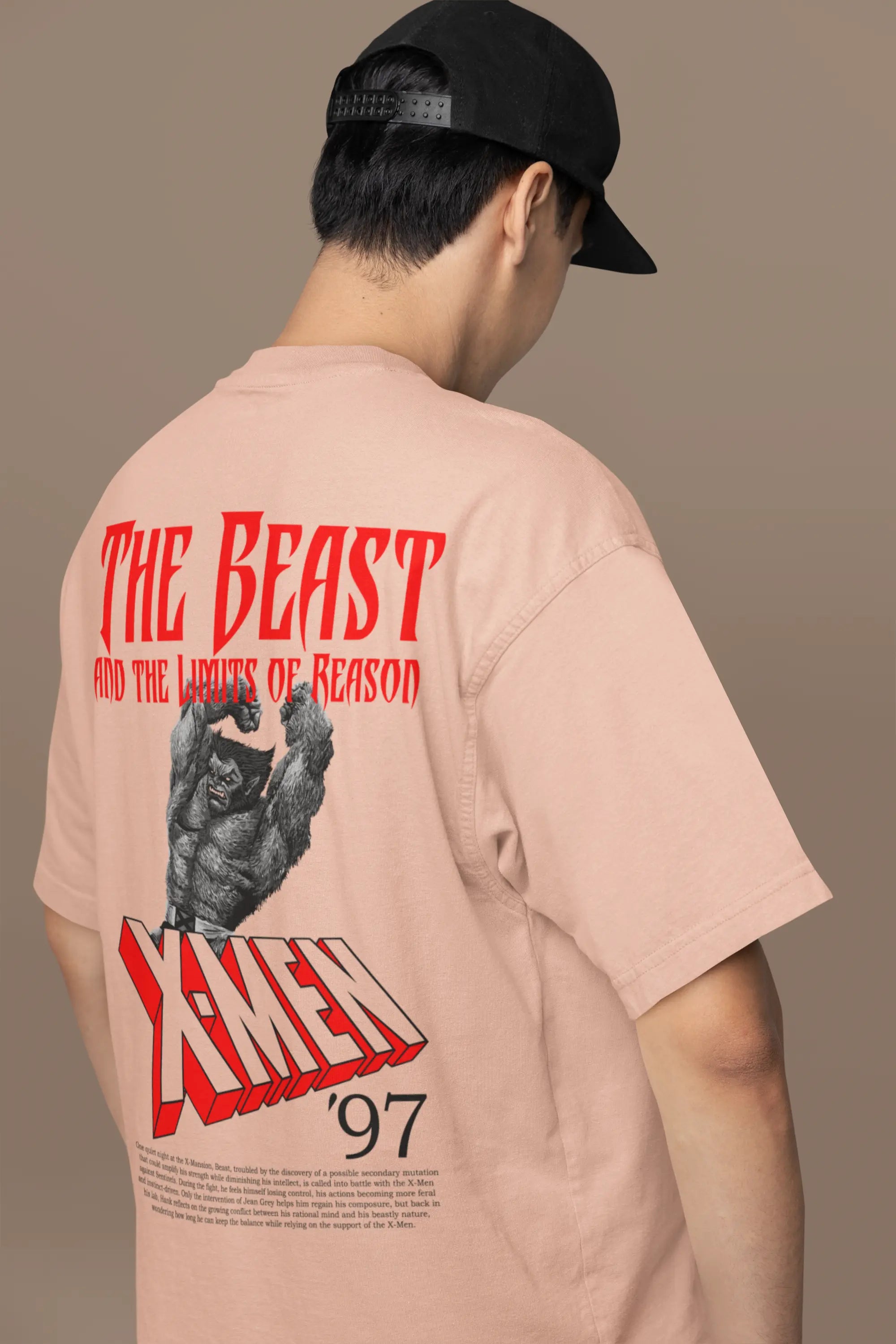 The Beast and the Limits of Reason X-Men '97 Oversized T-Shirt