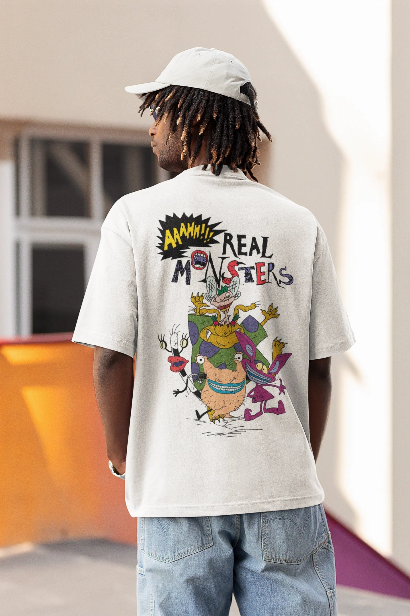 Aaahh!!! Real Monsters Oversized T-Shirt – Retro Nickelodeon Streetwear  Description: