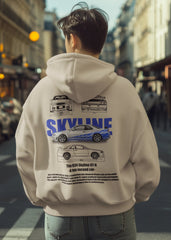 Nissan Skyline R34 GT-R Hoodie – JDM Car Enthusiast Pullover for Tuners & Street Racing Fans