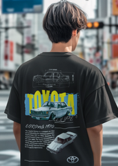 Toyota Corona 1970 T-Shirt – Classic JDM Car Graphic Tee for Vintage Toyota Enthusiasts