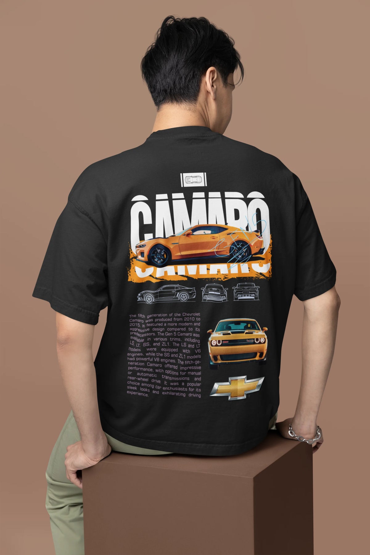 Chevrolet Camaro T-Shirt – Classic Muscle Car Graphic Tee for Camaro Enthusiasts & Car Lovers