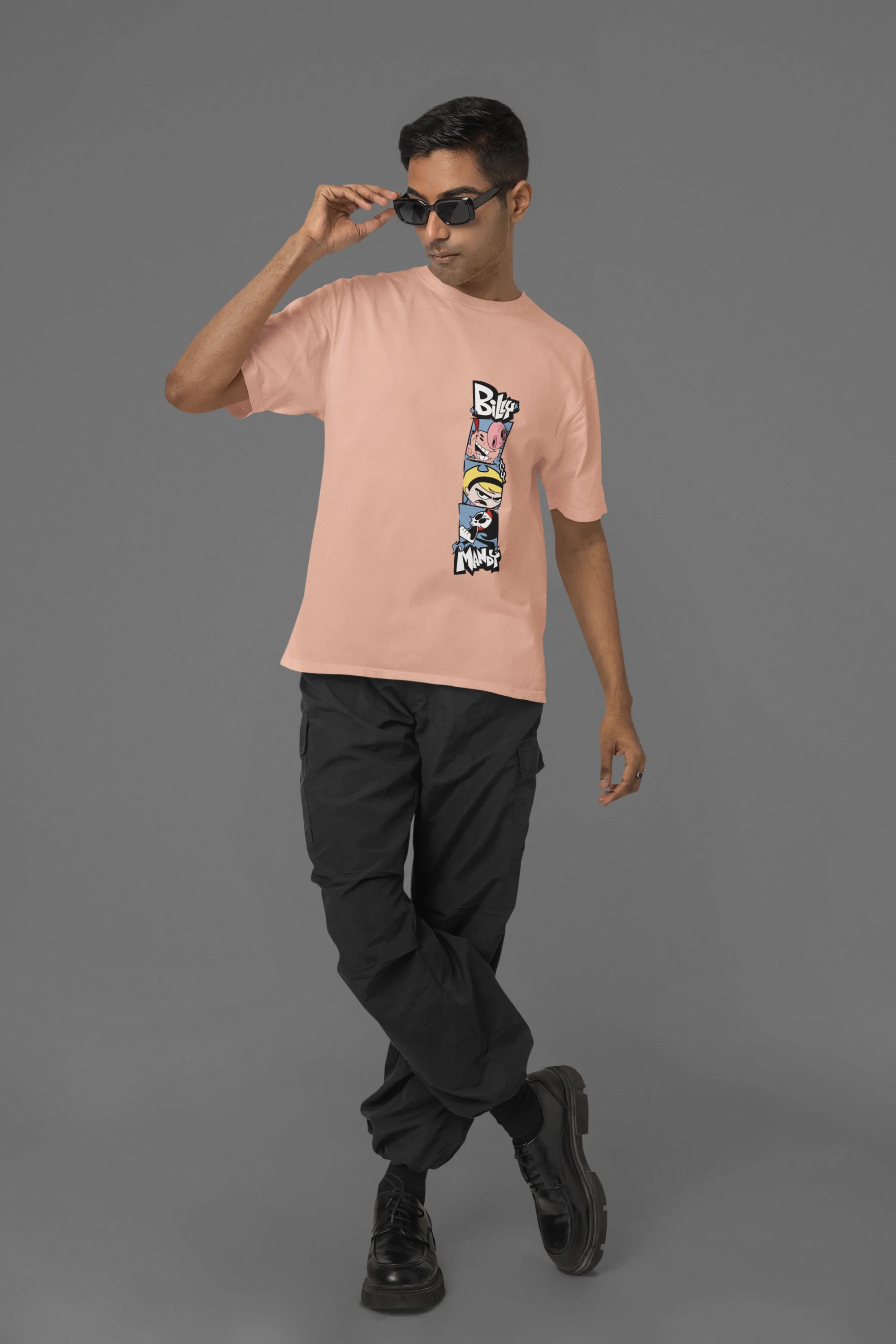 Billy and Mandy Oversized T-Shirt – Cartoon Network Classic Streetwear