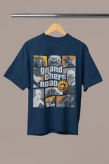 Grand Theft Road T-Shirt – Iconic Action-Adventure Design by TeesFabric