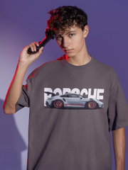 Porsche 911 GT3 RS T-Shirt – Vintage Car Blueprint Graphic Tee for Car Enthusiasts